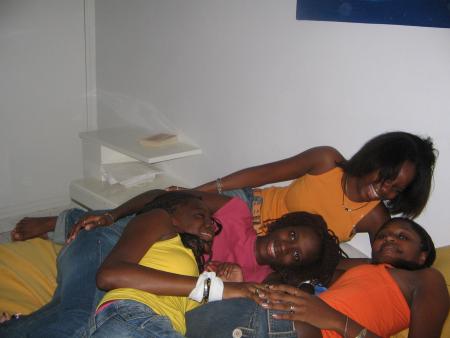 aby , mariéme , dioumel & fatma