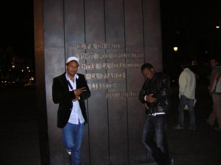 sur les champs