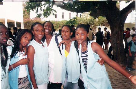 At school ....