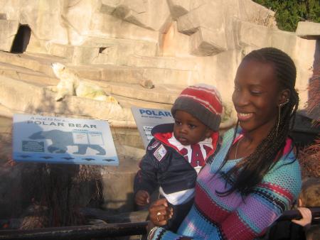 Marieme et son p'ti ange...